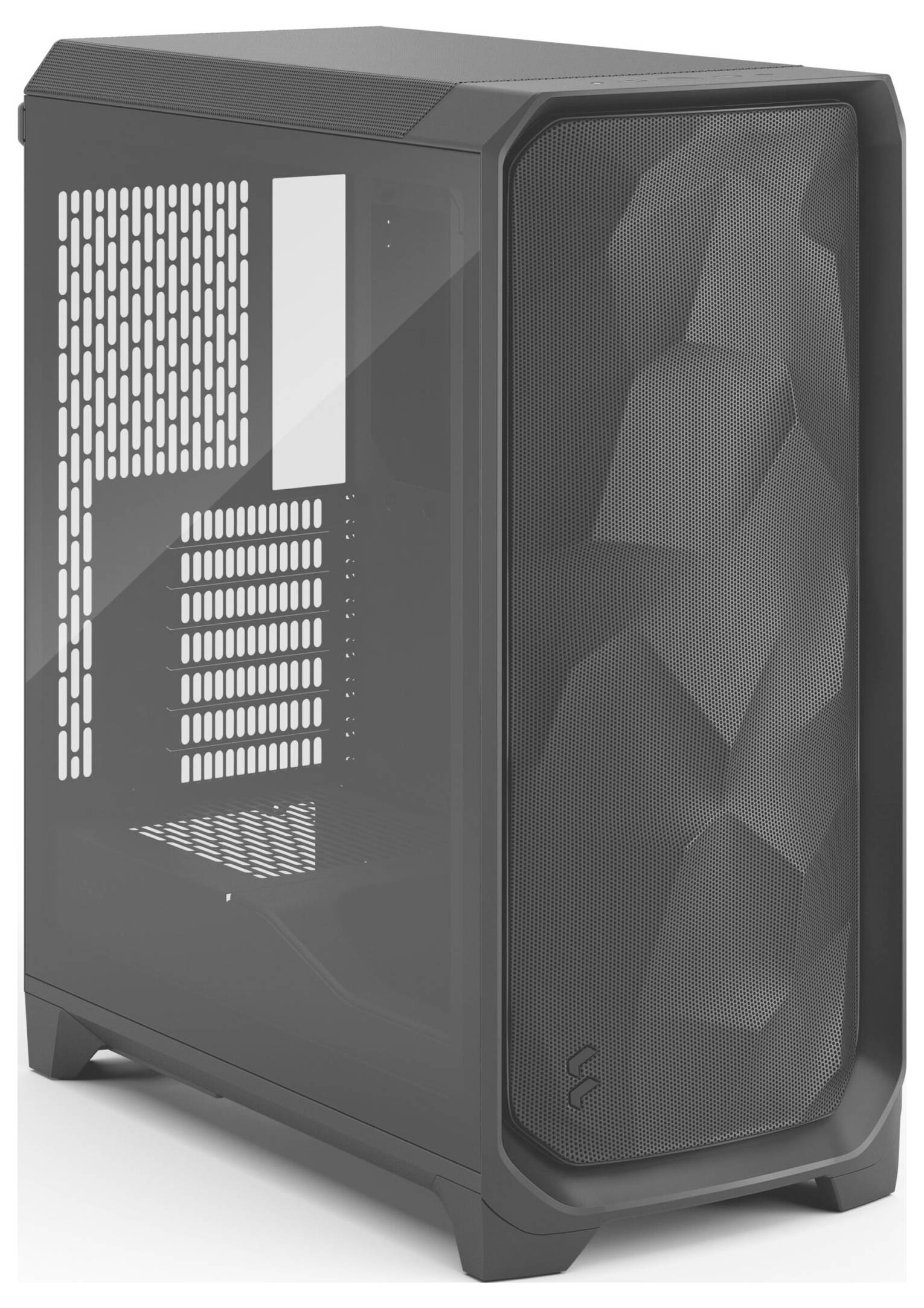 Fractal Design FD-C-MES3A-02 Tower PC-Gehäuse Schwarz Seitenfenster