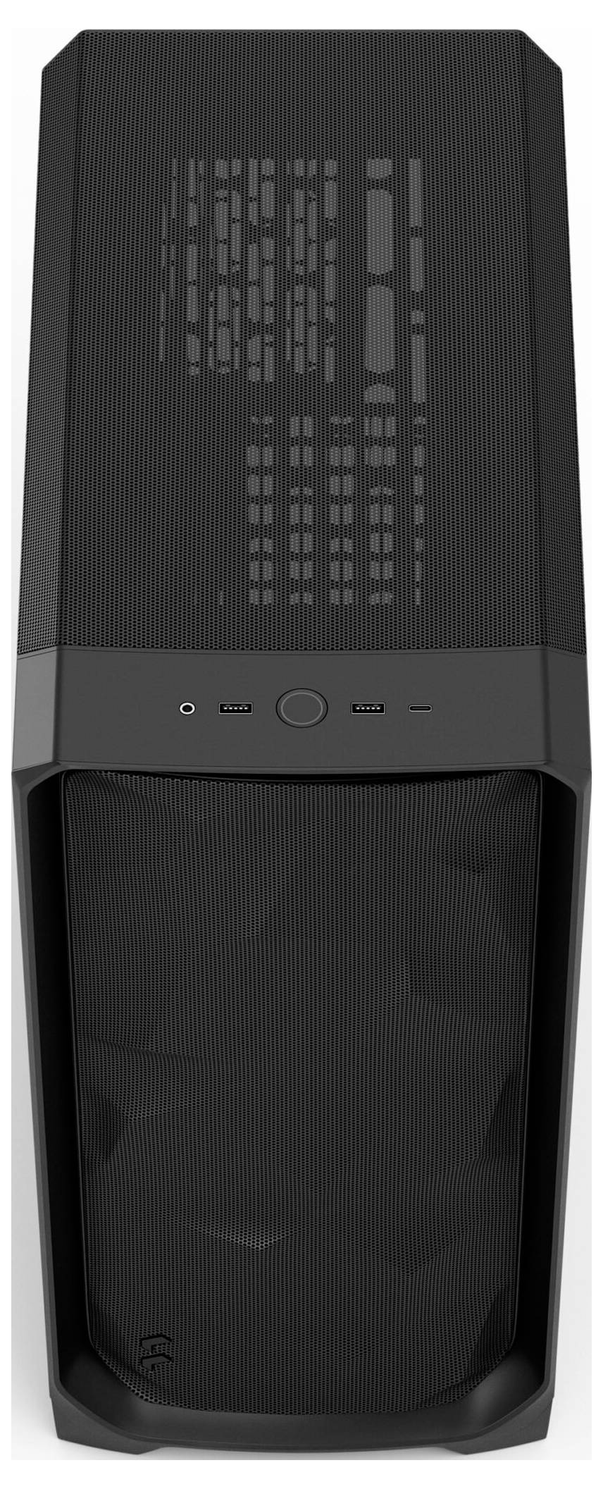 Fractal Design FD-C-MES3A-02 Tower PC-Gehäuse Schwarz Seitenfenster