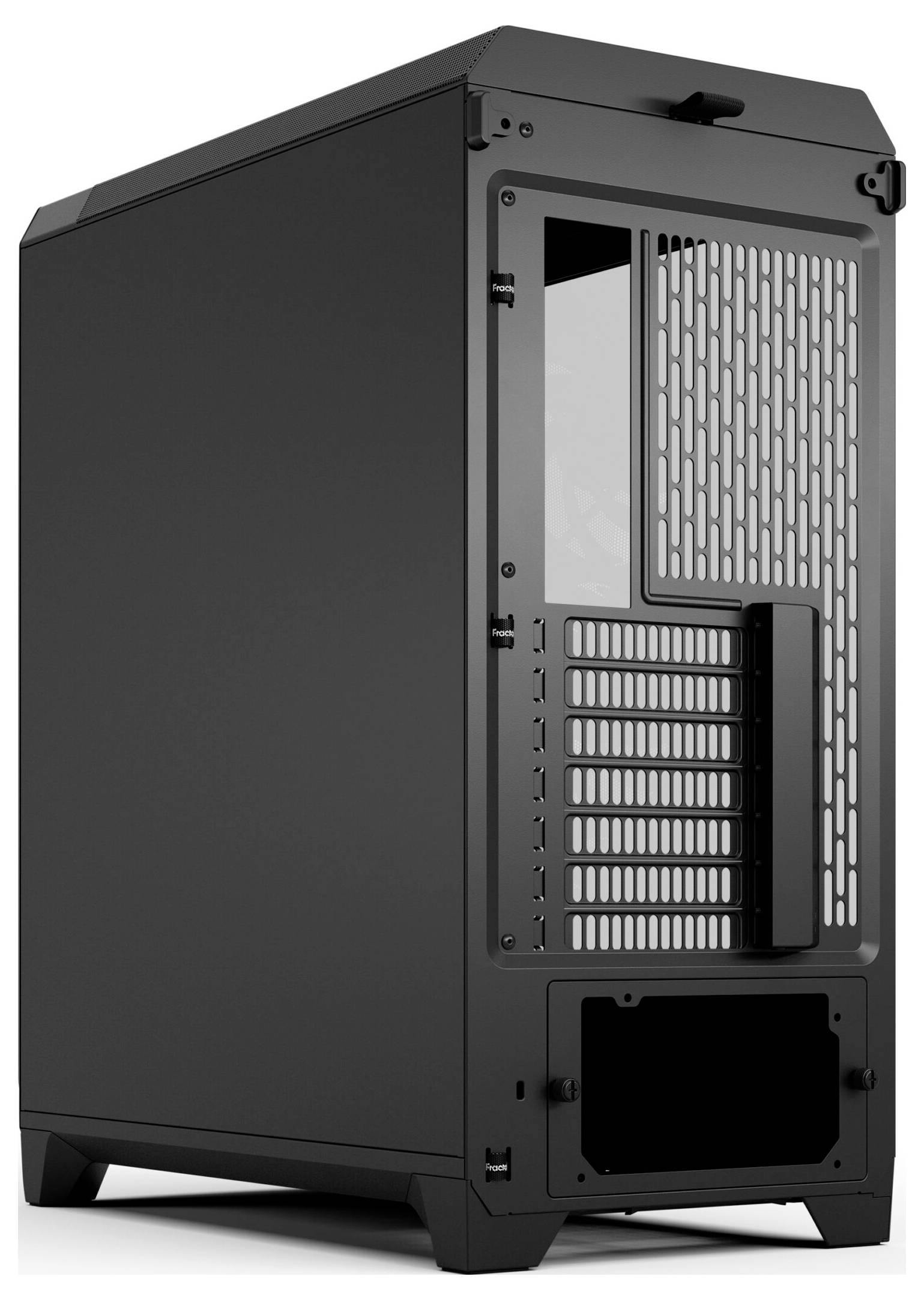 Fractal Design FD-C-MES3A-02 Tower PC-Gehäuse Schwarz Seitenfenster
