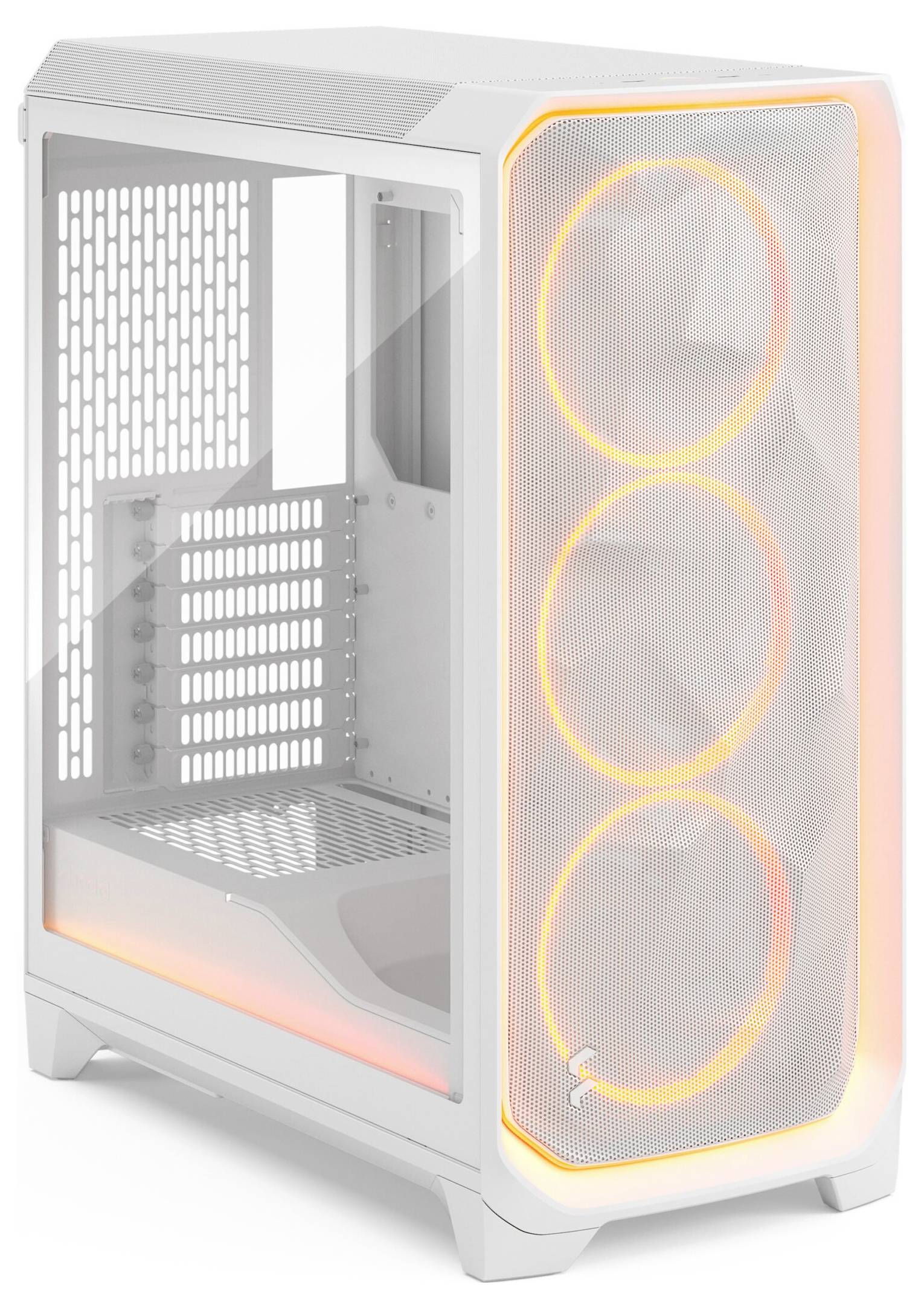 Fractal Design FD-C-MES3A-05 Tower PC-Gehäuse Weiß Seitenfenster