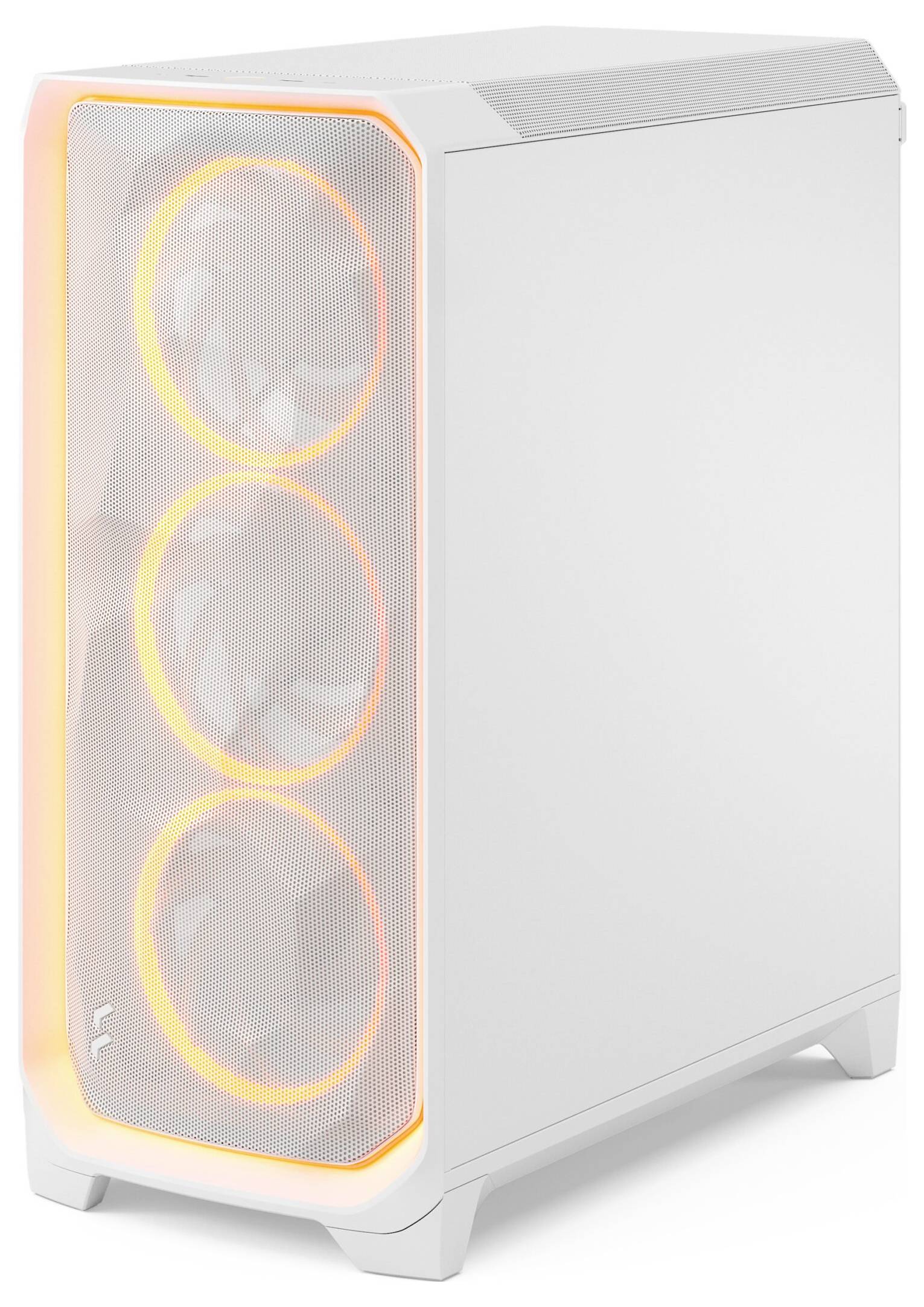 Fractal Design FD-C-MES3A-05 Tower PC-Gehäuse Weiß Seitenfenster