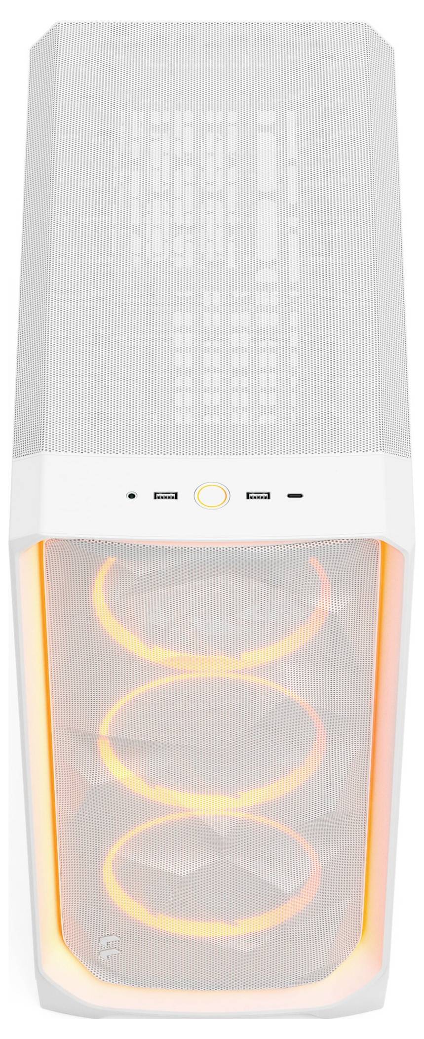 Fractal Design FD-C-MES3A-05 Tower PC-Gehäuse Weiß Seitenfenster