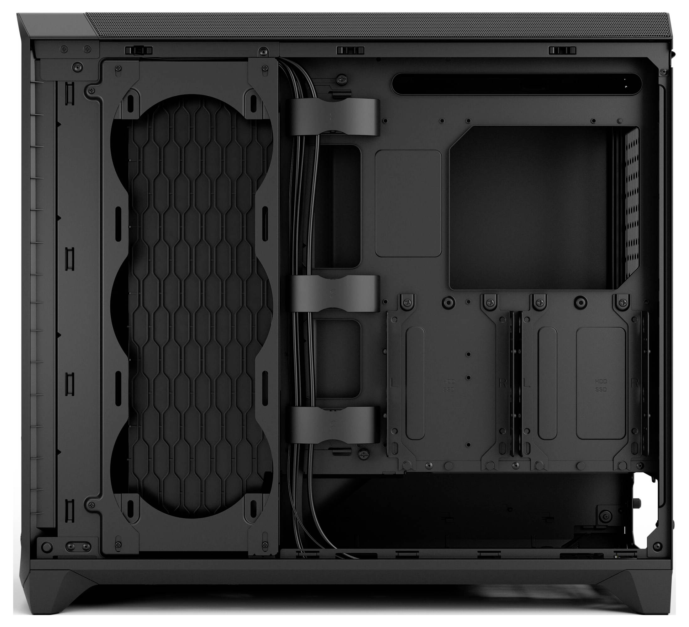 Fractal Design FD-C-MES3X-01 PC-Gehäuse Schwarz