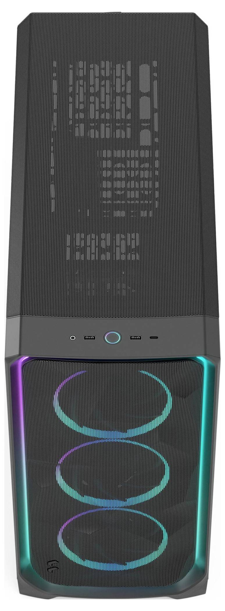 Fractal Design FD-C-MES3X-03 PC-Gehäuse Schwarz