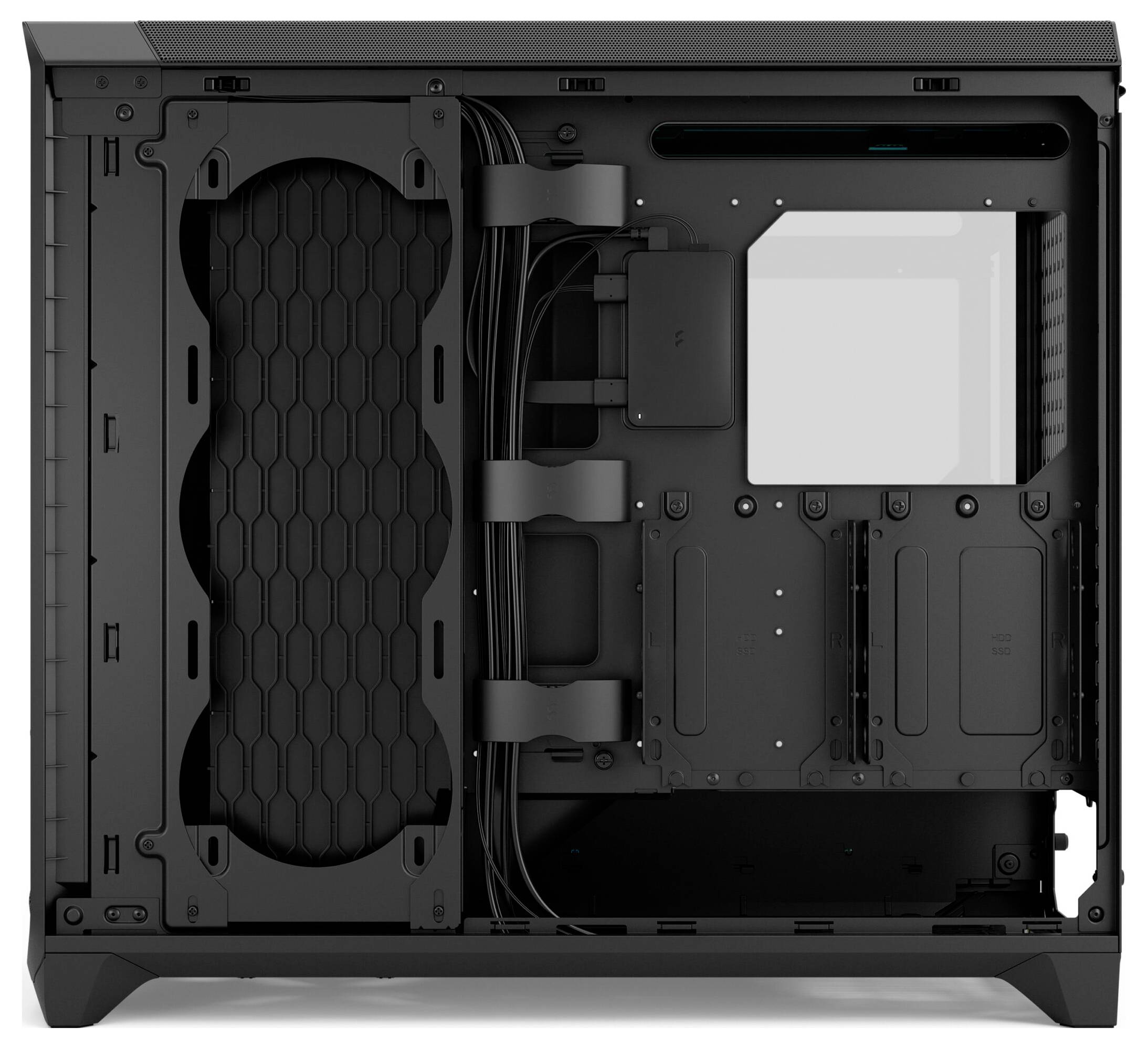Fractal Design FD-C-MES3X-03 PC-Gehäuse Schwarz