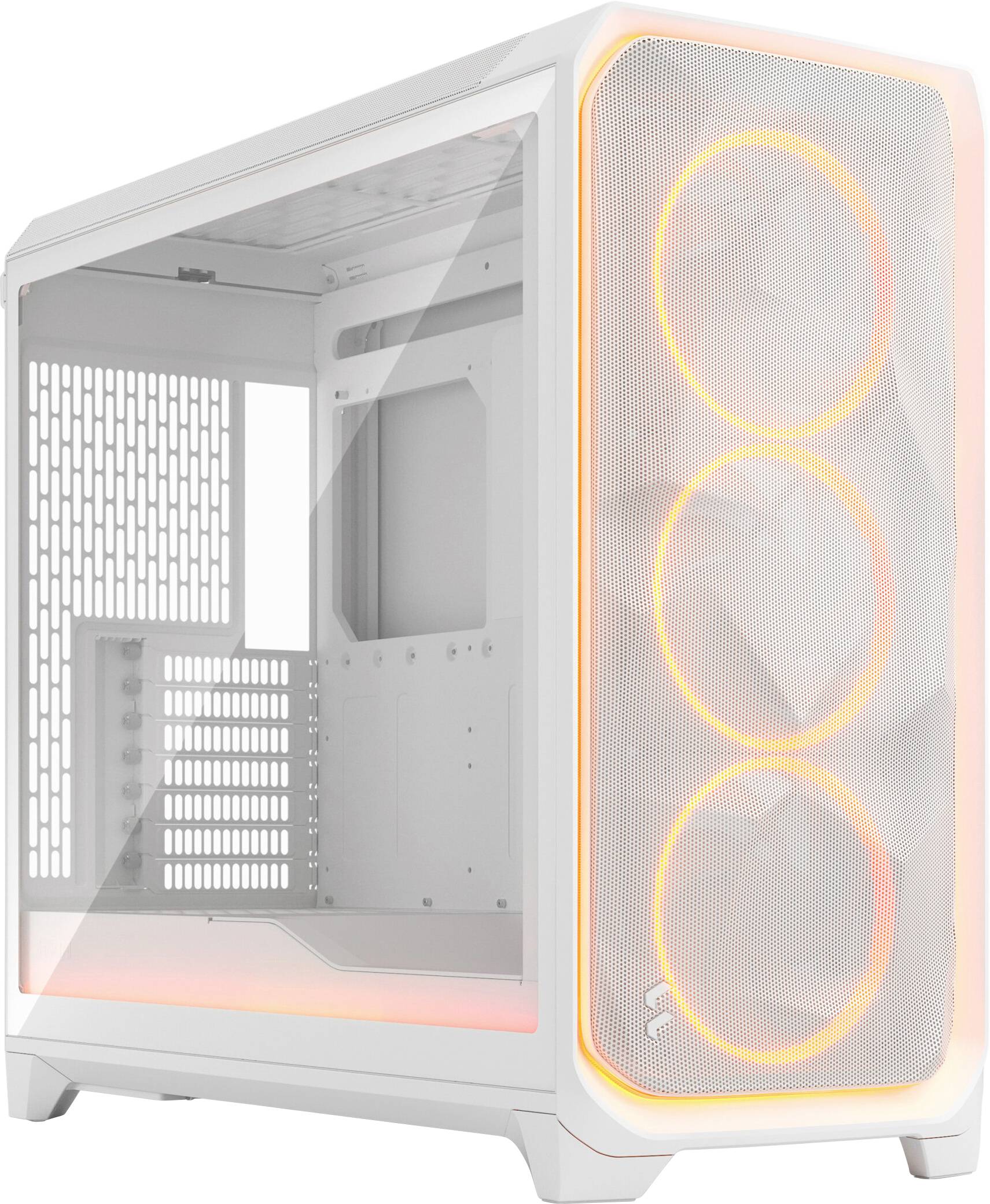 Fractal Design FD-C-MES3X-05 Tower PC-Gehäuse Weiß Staubfilter