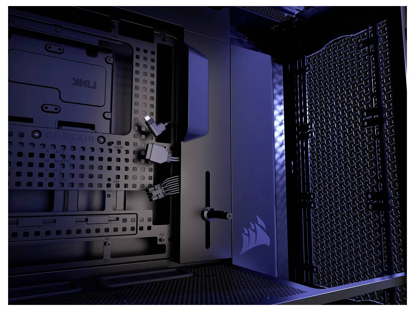 Corsair CC-9011309-WW Midi-Tower Gaming-Gehäuse Schwarz