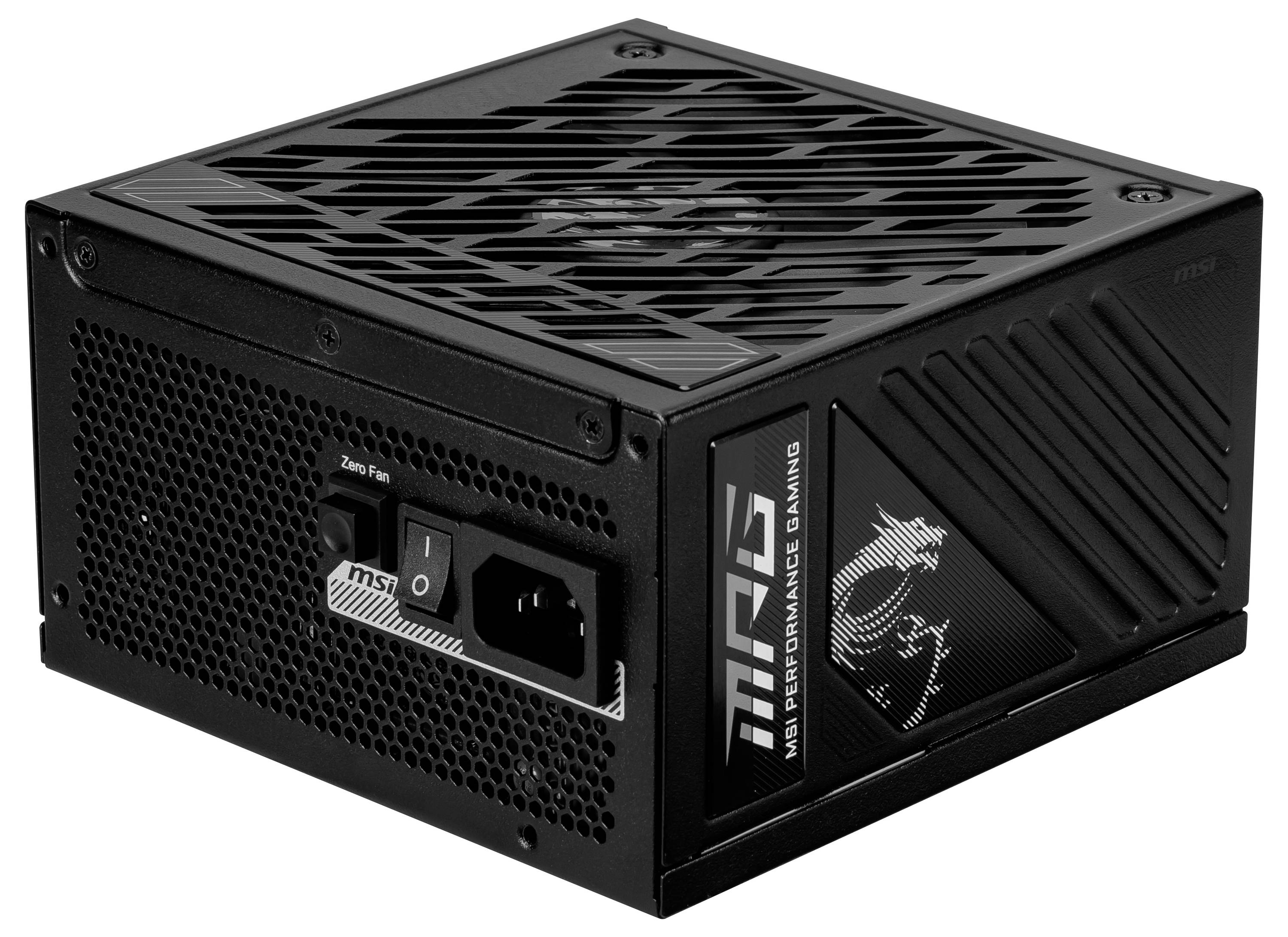 MSI 306-7ZPFX11-CE0 PC Netzteil 1250W ATX 80PLUS® Gold