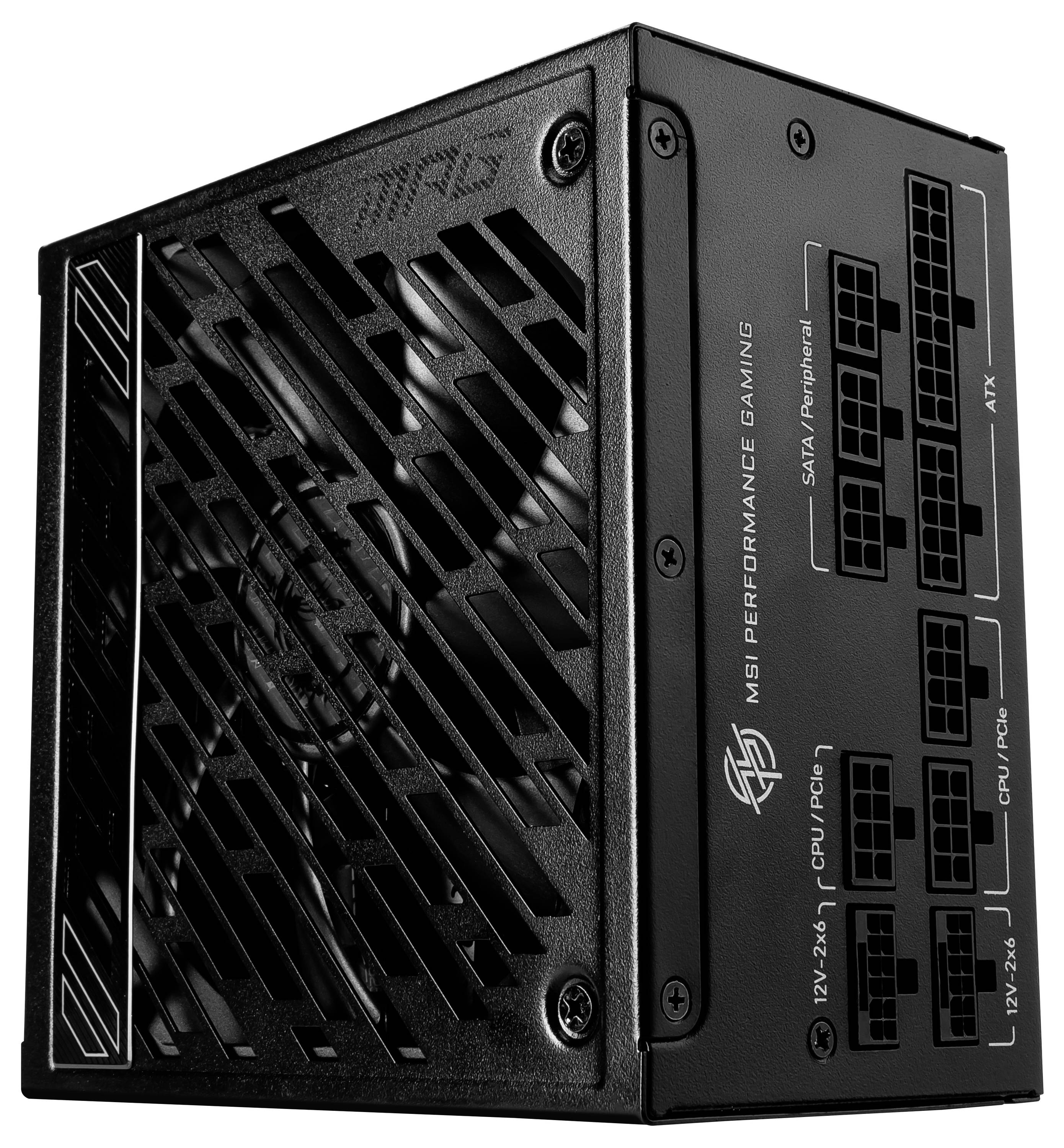 MSI 306-7ZPFX11-CE0 PC Netzteil 1250W ATX 80PLUS® Gold
