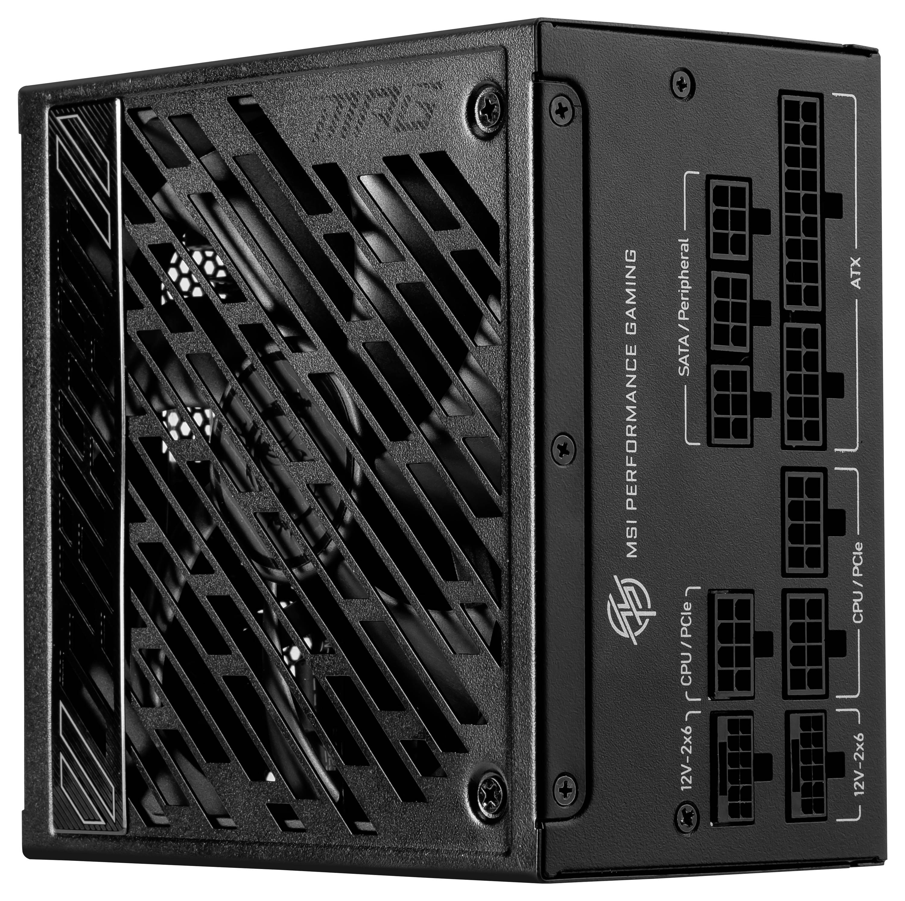 MSI 306-7ZPFX11-CE0 PC Netzteil 1250W ATX 80PLUS® Gold