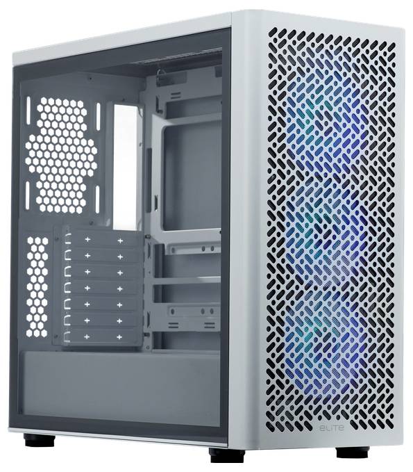 Cooler Master E502-WGNN-S00 Midi-Tower PC-Gehäuse Weiß