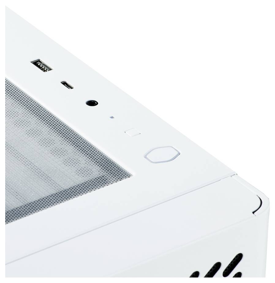 Cooler Master E502-WGNN-S00 Midi-Tower PC-Gehäuse Weiß