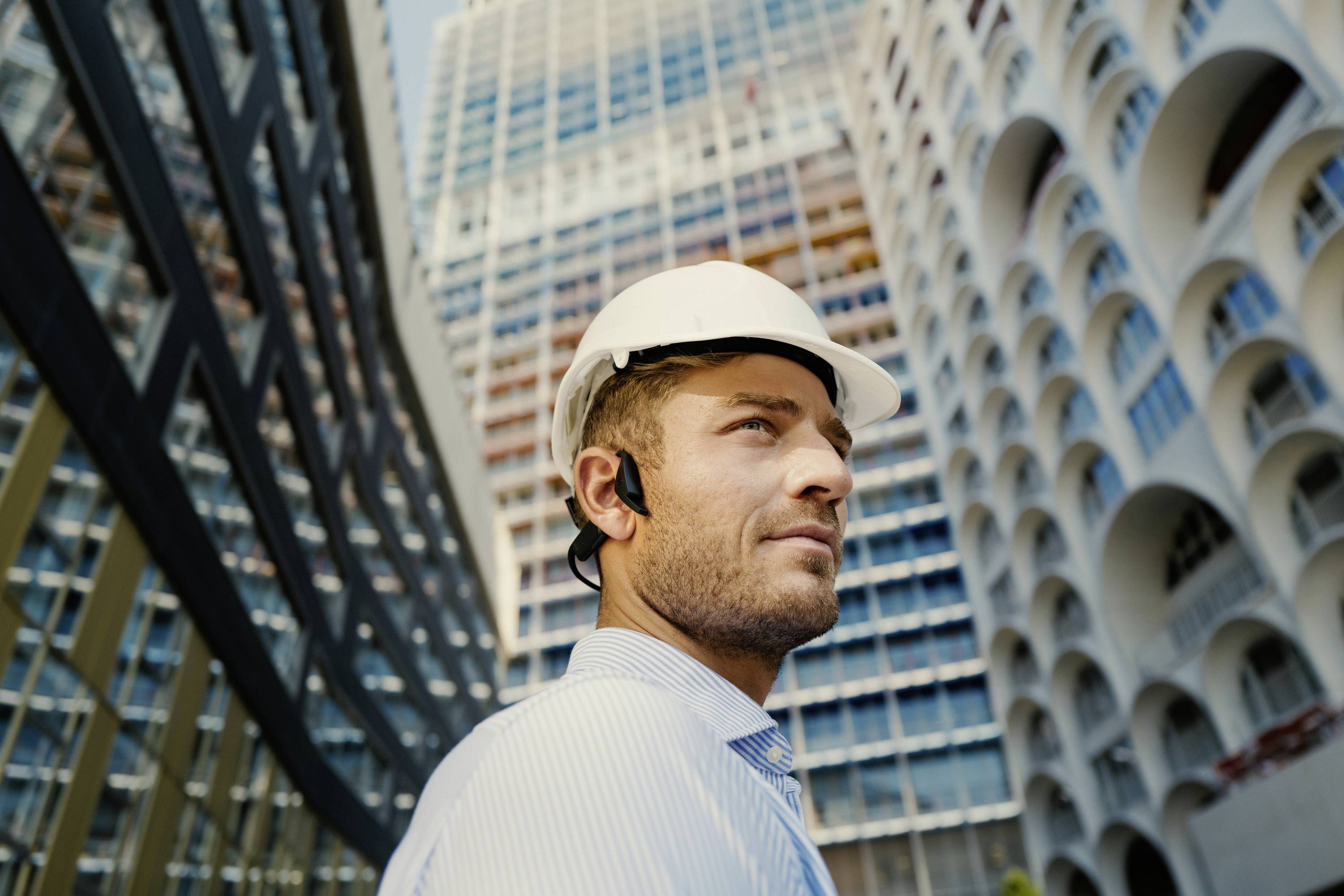 Crosscall X-Vibes Kopfhörer Ear Free Headset Bluetooth®