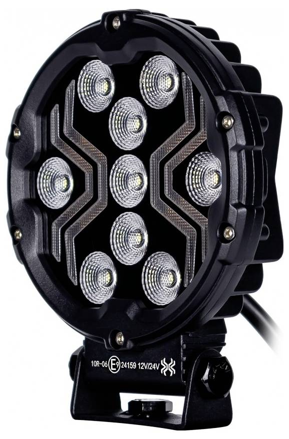 SecoRüt LED-Arbeitsscheinwerfer 12 V/DC, 24 V/DC L0196 (Ø) 111mm 1700lm