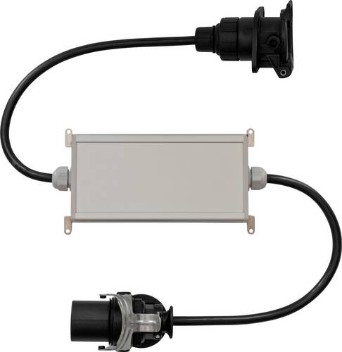 SecoRüt 40520 Anhänger Adapter [Anhänger-Steckdose 15polig - Anhänger Stecker 15polig]