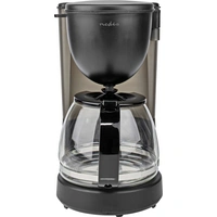 Nedis KACM150EBK Kaffeemaschine Schwarz Glaskanne, Warmhaltefunktion Nedis KACM150EBK Kaffeemaschine Schwarz Glaskanne, Warmhaltefunktion