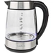 Nedis KAWK320EGS Wasserkocher Silber, Transparent Fassungsvermögen: 1.7 l Nedis KAWK320EGS Wasserkocher Silber, Transparent Fassungsvermögen: 1.7 l