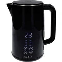 Nedis KAWK362EBK Wasserkocher Kontrollleuchte Schwarz Fassungsvermögen: 1.7l Nedis KAWK362EBK Wasserkocher Kontrollleuchte Schwarz Fassungsvermögen: 1.7l