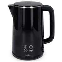 Nedis KAWK362EBK Wasserkocher Kontrollleuchte Schwarz Fassungsvermögen: 1.7l Nedis KAWK362EBK Wasserkocher Kontrollleuchte Schwarz Fassungsvermögen: 1.7l