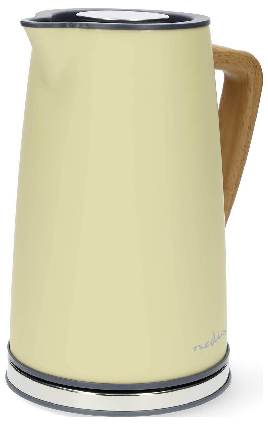 Nedis KAWK510EYW Wasserkocher Kontrollleuchte Gelb Fassungsvermögen: 1.7l