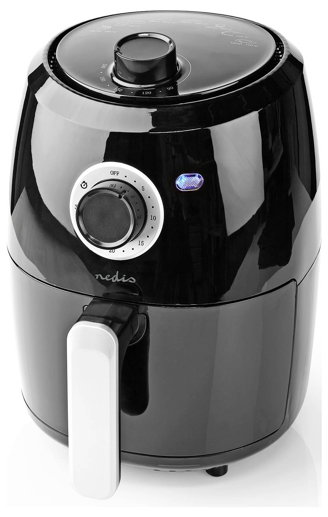 Nedis Heißluft Friteuse | KAAF120FBK | Schwarz