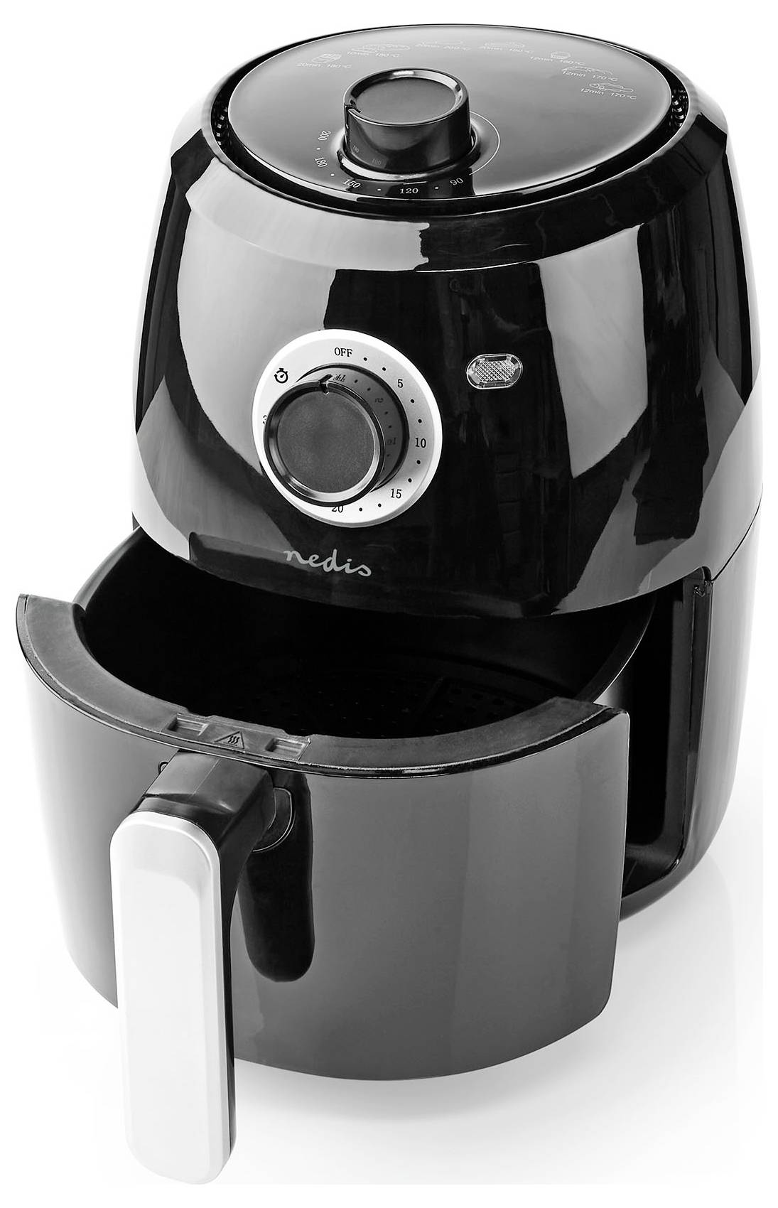 Nedis Heißluft Friteuse | KAAF120FBK | Schwarz
