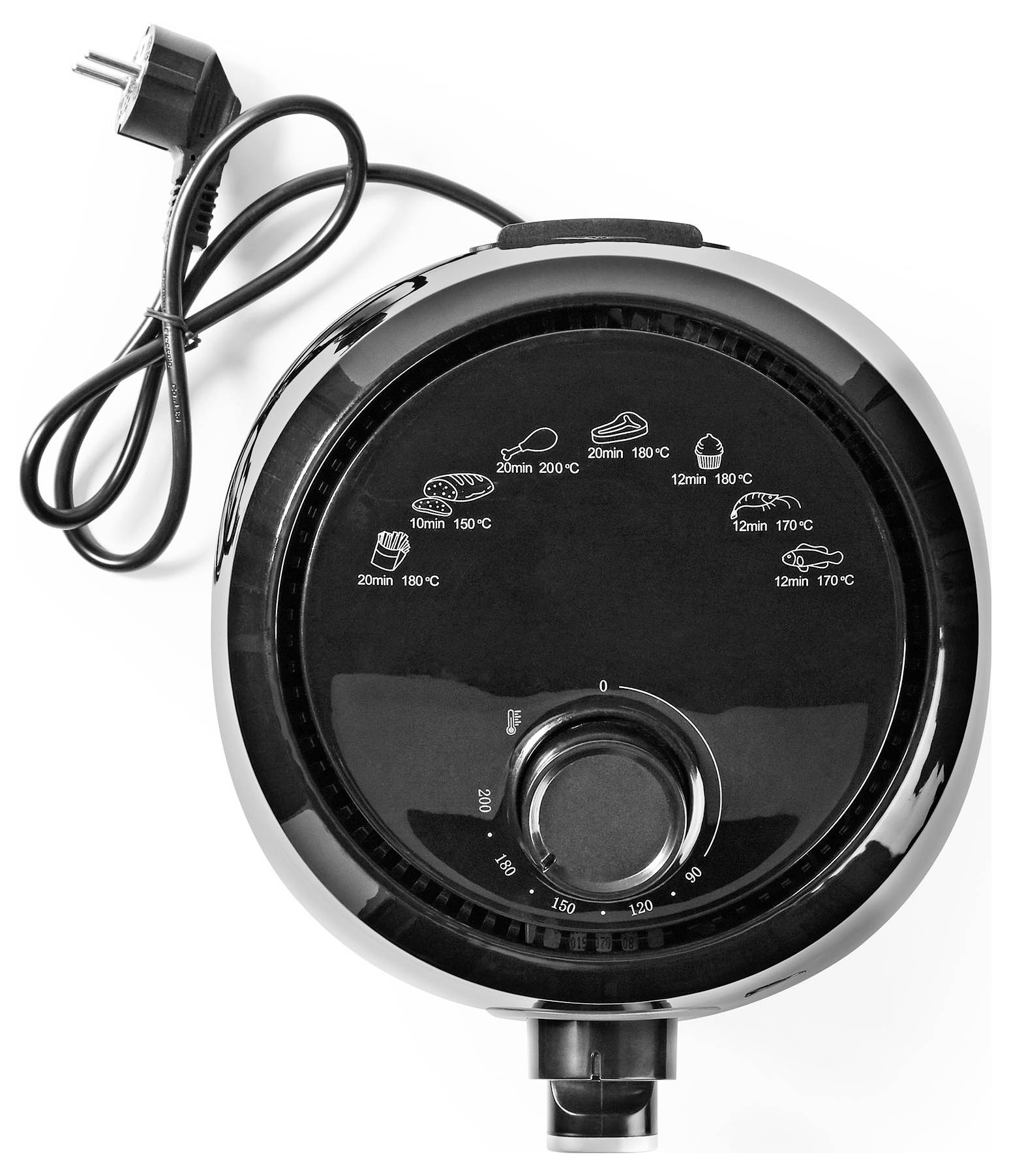 Nedis Heißluft Friteuse | KAAF120FBK | Schwarz