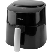 Nedis KAAF160BK Heißluft-Fritteuse 4.2l 1300W BPA-frei, Timerfunktion, Überhitzungsschutz, Kontrollleuchte Schwarz Nedis KAAF160BK Heißluft-Fritteuse 4.2l 1300W BPA-frei, Timerfunktion, Überhitzungsschutz, Kontrollleuchte Schwarz