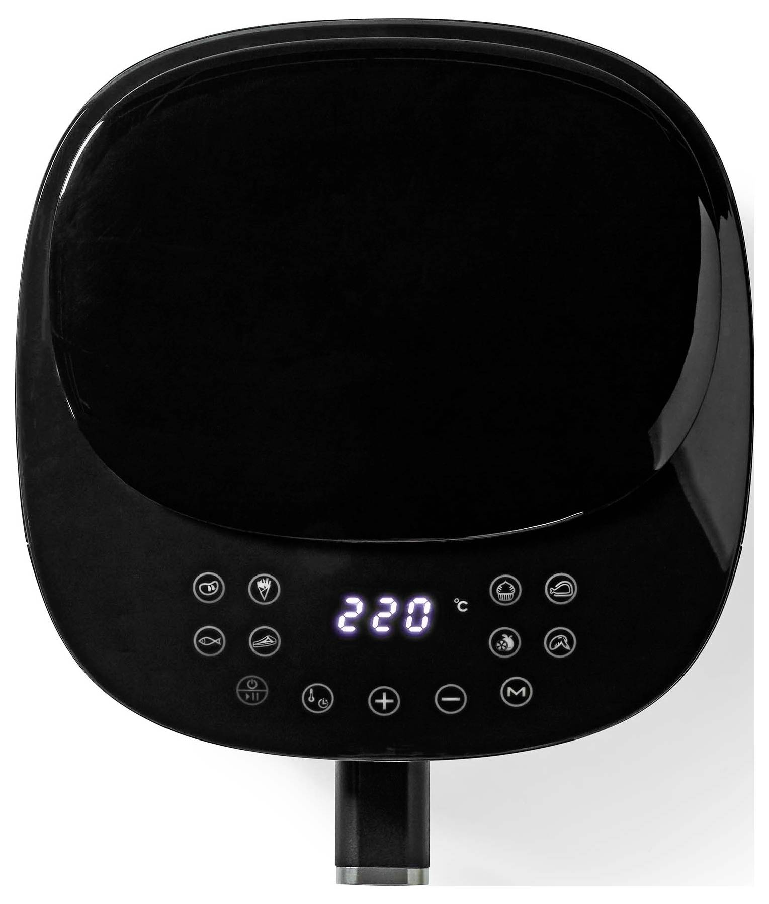 Nedis KAAF160BK Heißluft-Fritteuse 4.2l 1300W BPA-frei, Timerfunktion, Überhitzungsschutz, Kontrollleuchte Schwarz