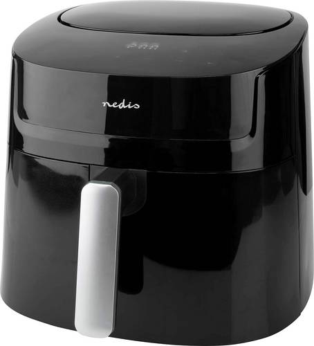 Nedis KAAF170BK Heißluft-Fritteuse 7.2 l Timerfunktion, BPA-frei, Antihaftbeschichtung Schwarz