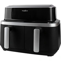 Nedis KAAF320BK Heißluft-Fritteuse 8.4l 2600W Timerfunktion, Überhitzungsschutz, BPA-frei Schwarz Nedis KAAF320BK Heißluft-Fritteuse 8.4l 2600W Timerfunktion, Überhitzungsschutz, BPA-frei Schwarz