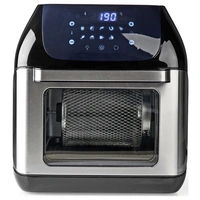 Nedis KAAFO300EBK Heißluft-Fritteuse 12l Kontrollleuchte, Timerfunktion, mit Display, Überhitzungsschutz, BPA-frei Schwarz Nedis KAAFO300EBK Heißluft-Fritteuse 12l Kontrollleuchte, Timerfunktion, mit Display, Überhitzungsschutz, BPA-frei Schwarz
