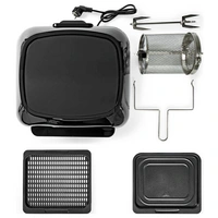 Nedis KAAFO300EBK Heißluft-Fritteuse 12l Kontrollleuchte, Timerfunktion, mit Display, Überhitzungsschutz, BPA-frei Schwarz Nedis KAAFO300EBK Heißluft-Fritteuse 12l Kontrollleuchte, Timerfunktion, mit Display, Überhitzungsschutz, BPA-frei Schwarz