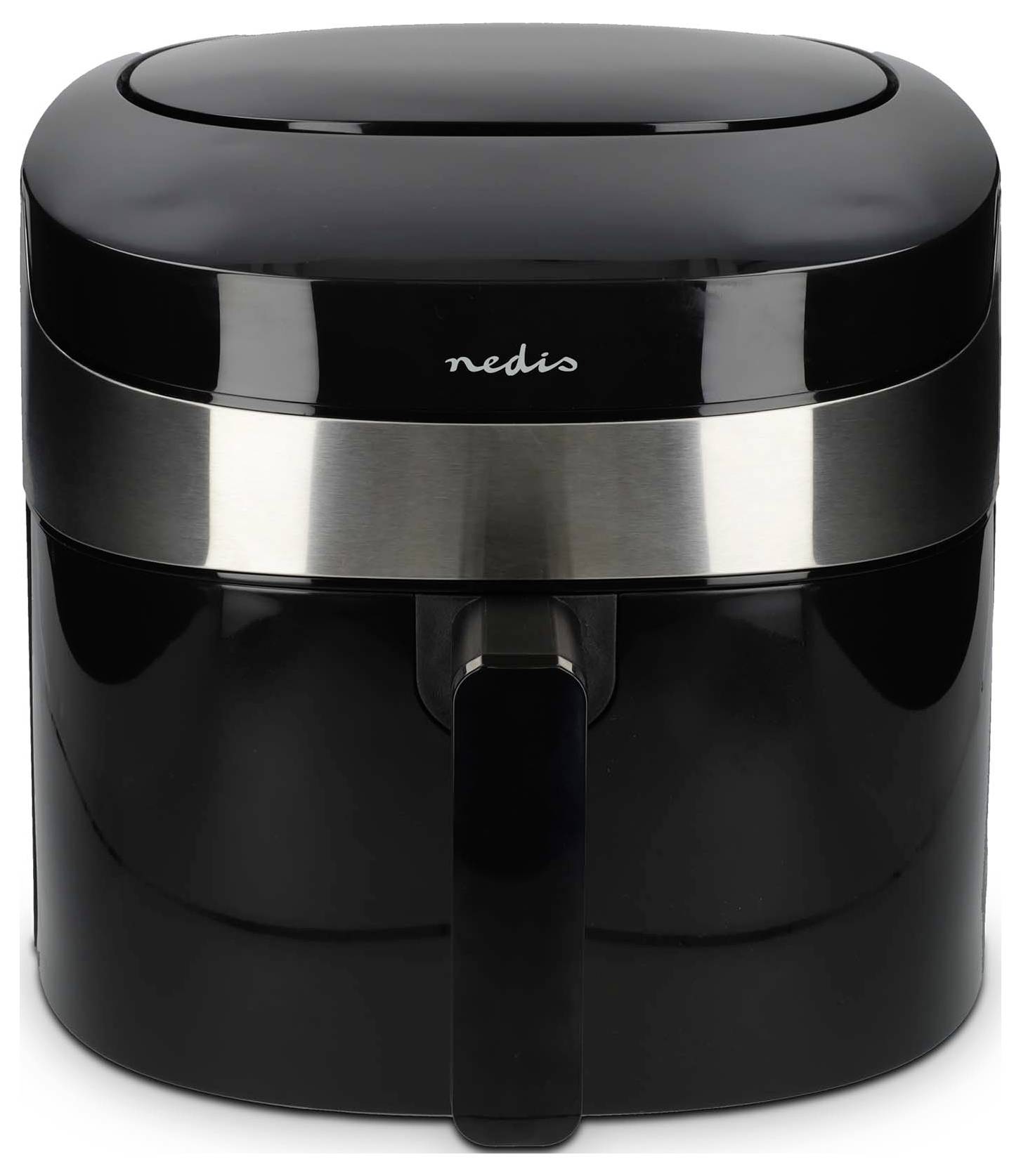 Nedis KAAF180BKW Heißluft-Fritteuse 7.2 l 1800 W Kontrollleuchte, App steuerbar, BPA-frei, Überhitzungsschutz, Timerfunktion Schwarz