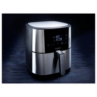 Gastronoma 18290002 Heißluft-Fritteuse 6l 1800W Kontrollleuchte, BPA-frei, Antihaftbeschichtung, Cool-Touch-Gehäuse Schwarz Gastronoma 18290002 Heißluft-Fritteuse 6l 1800W Kontrollleuchte, BPA-frei, Antihaftbeschichtung, Cool-Touch-Gehäuse Schwarz