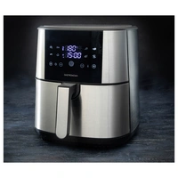 Gastronoma 18290007 Heißluft-Fritteuse 8l 1800W Überhitzungsschutz, mit Display, Antihaftbeschichtung, Cool-Touch-Gehäuse Gastronoma 18290007 Heißluft-Fritteuse 8l 1800W Überhitzungsschutz, mit Display, Antihaftbeschichtung, Cool-Touch-Gehäuse