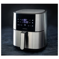 Gastronoma 18290007 Heißluft-Fritteuse 8l 1800W Überhitzungsschutz, mit Display, Antihaftbeschichtung, Cool-Touch-Gehäuse Gastronoma 18290007 Heißluft-Fritteuse 8l 1800W Überhitzungsschutz, mit Display, Antihaftbeschichtung, Cool-Touch-Gehäuse