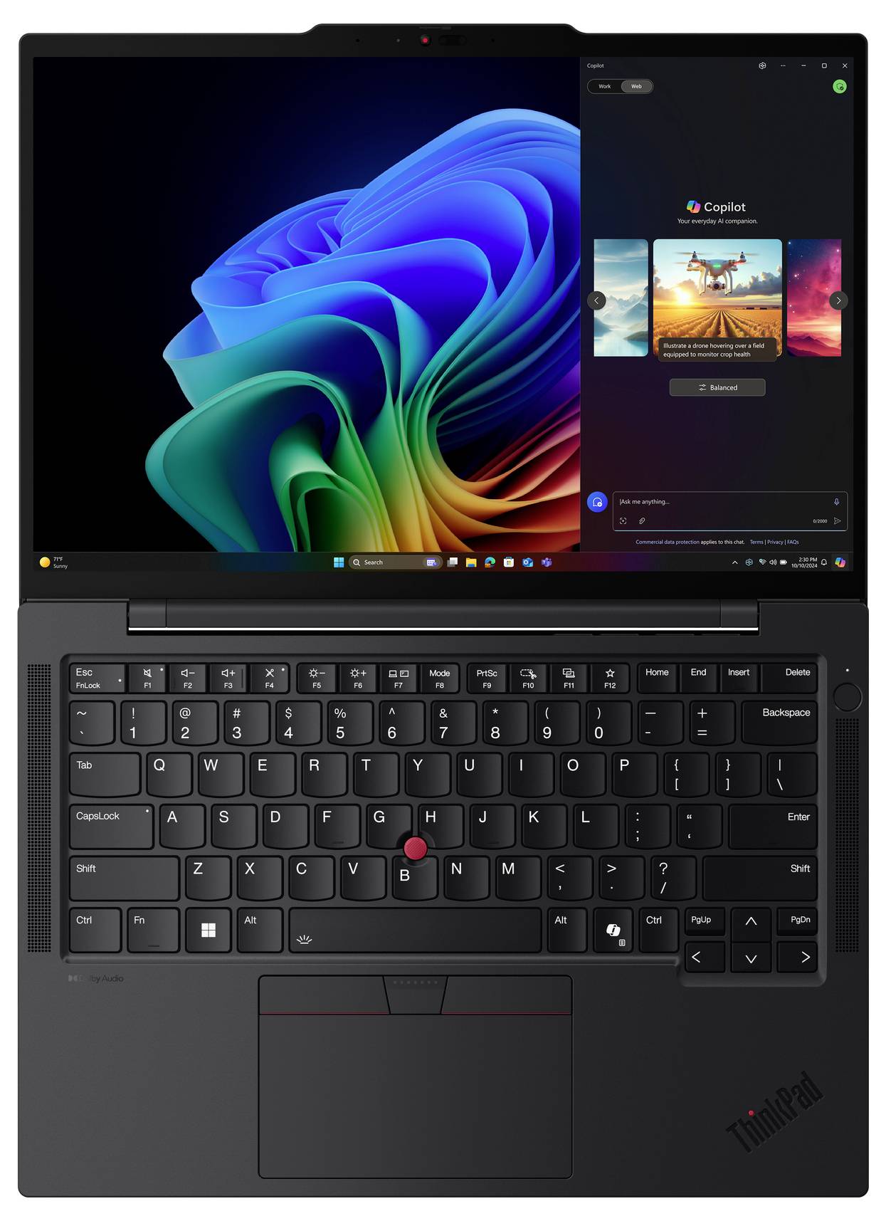 Lenovo Notebook 35.6cm (14 Zoll) WUXGA 350 32GB RAM 1TB SSD Deutsch, QWERTZ Schwarz 21TB0036GE