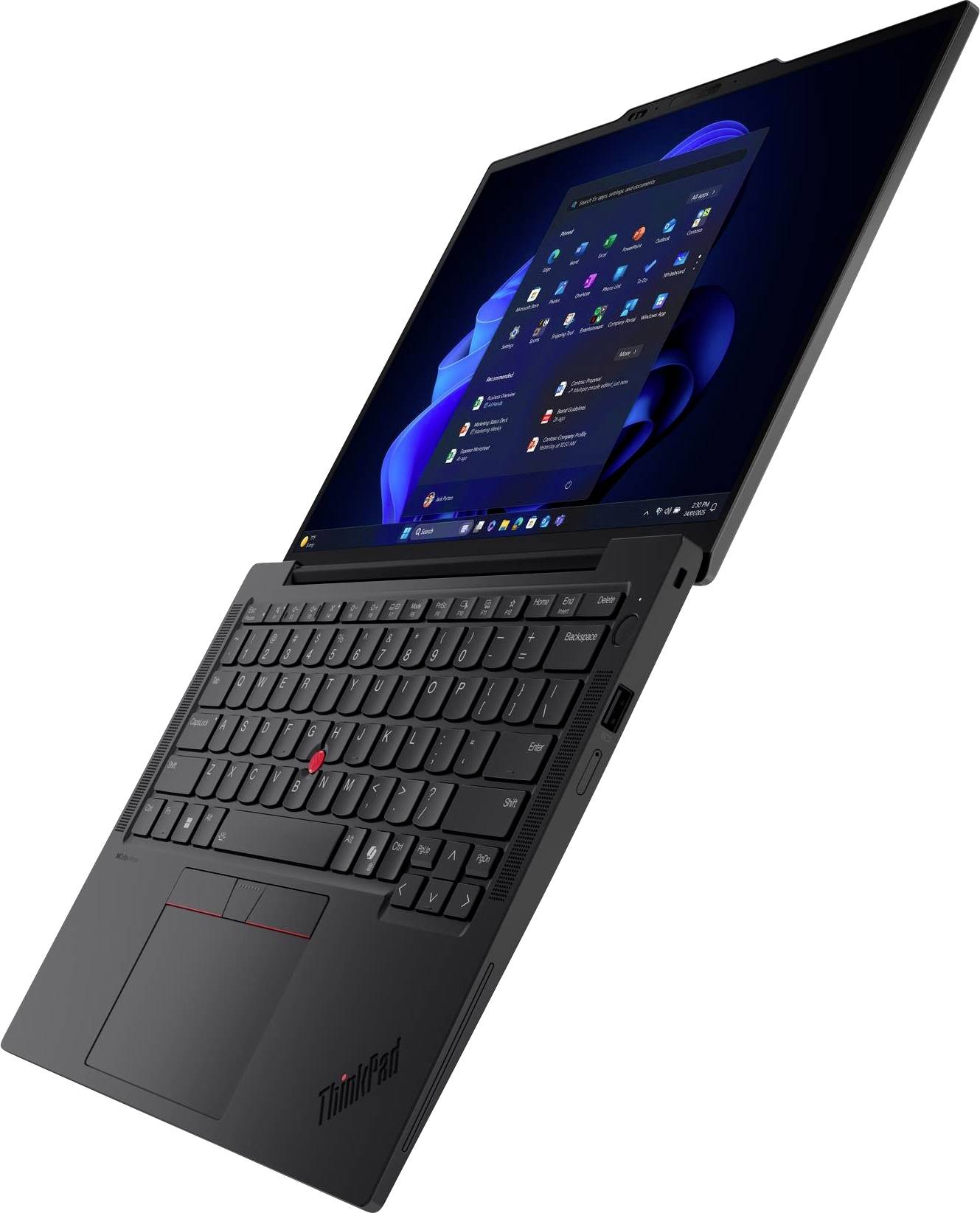 Lenovo Notebook ThinkPad X13 Gen 6 (Intel) 33.8 cm (13.3 Zoll) WUXGA Intel® Core™ Ultra 5 225U 16 GB RAM 512 GB SSD Deutsch, QWERTZ Schwarz