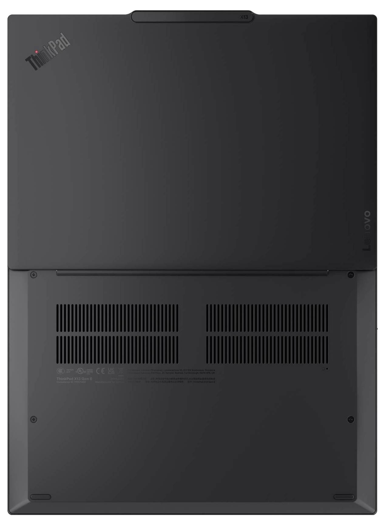 Lenovo Notebook ThinkPad X13 Gen 6 (Intel) 33.8 cm (13.3 Zoll) WUXGA Intel® Core™ Ultra 5 225U 16 GB RAM 512 GB SSD Deutsch, QWERTZ Schwarz