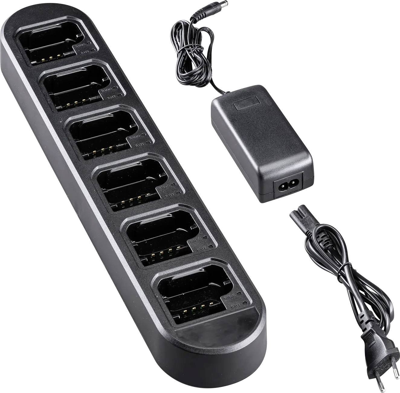 Midland Ladegerät 6-fach Standlader für BR 180 C1630