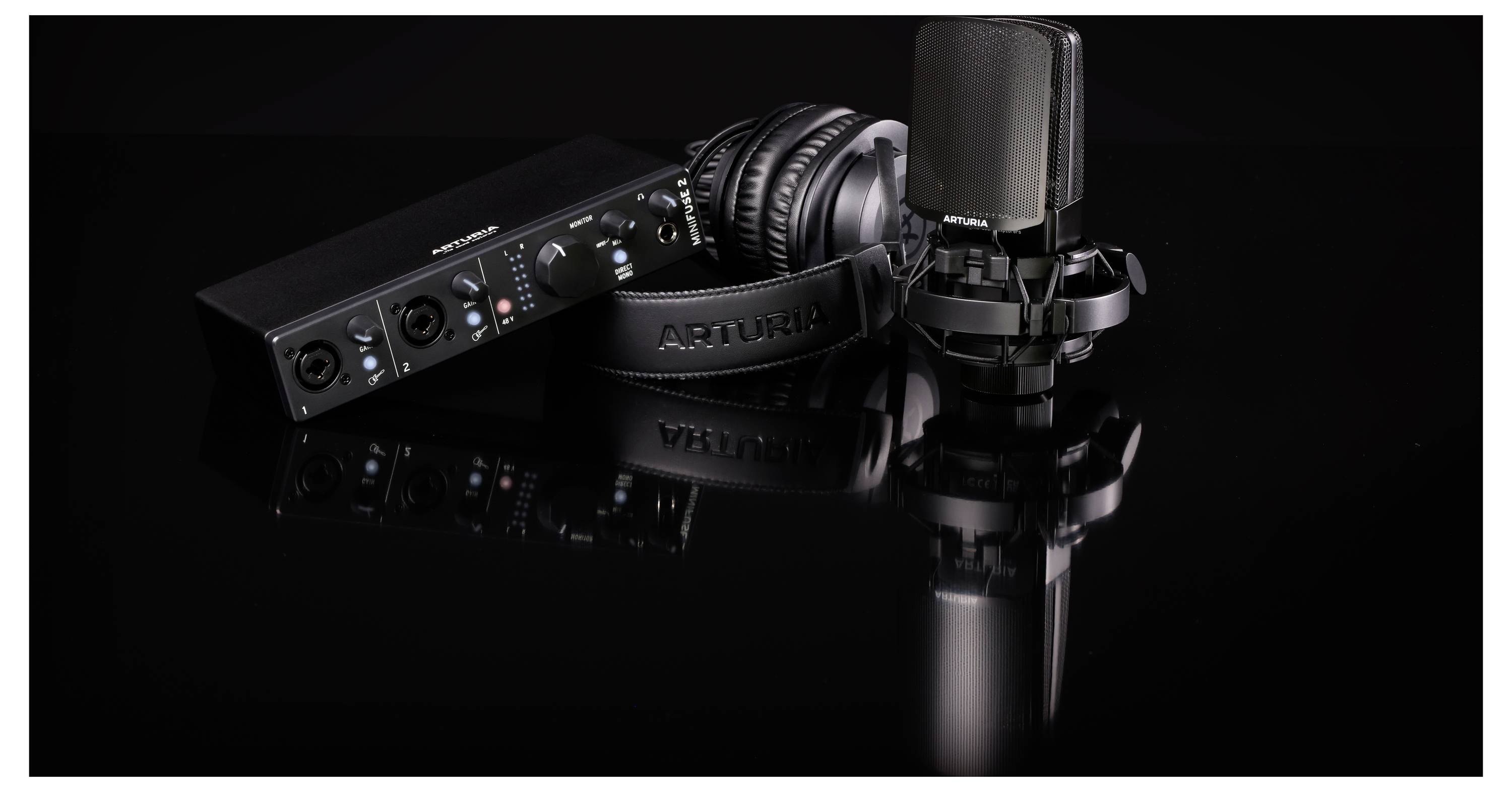 Arturia Audio Interface MiniFuse Recording Pack inkl. Software