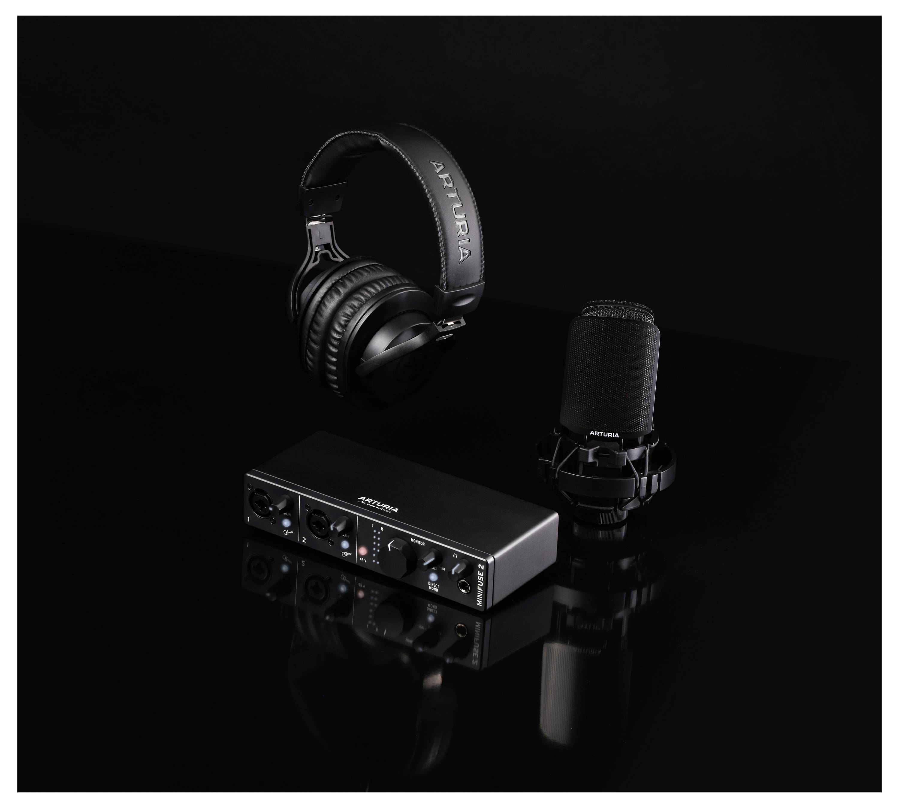 Arturia Audio Interface MiniFuse Recording Pack inkl. Software