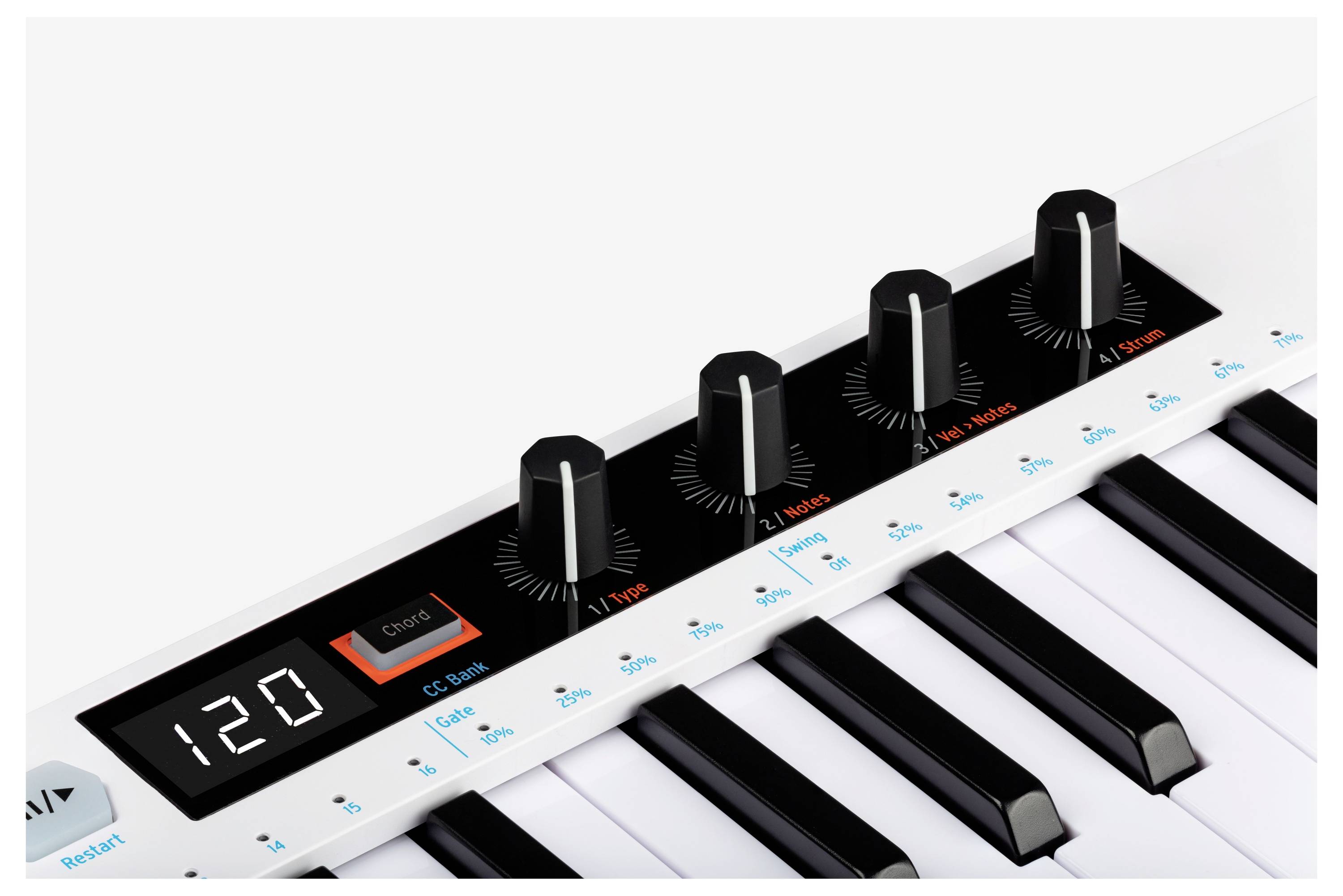 Arturia KeyStep 37 Keyboard Weiß