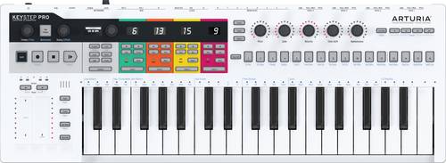 Arturia KeyStep Pro Keyboard Weiß Minitasten