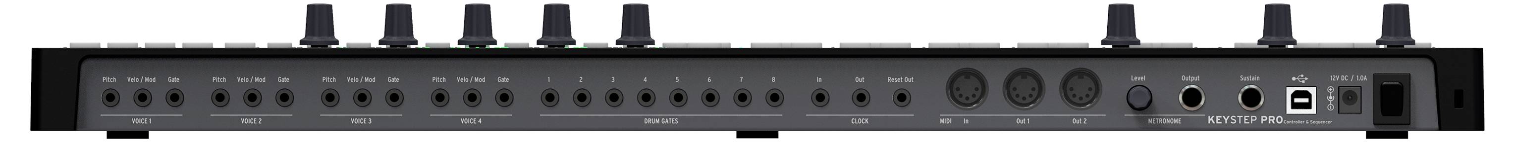 Arturia KeyStep Pro Keyboard Schwarz