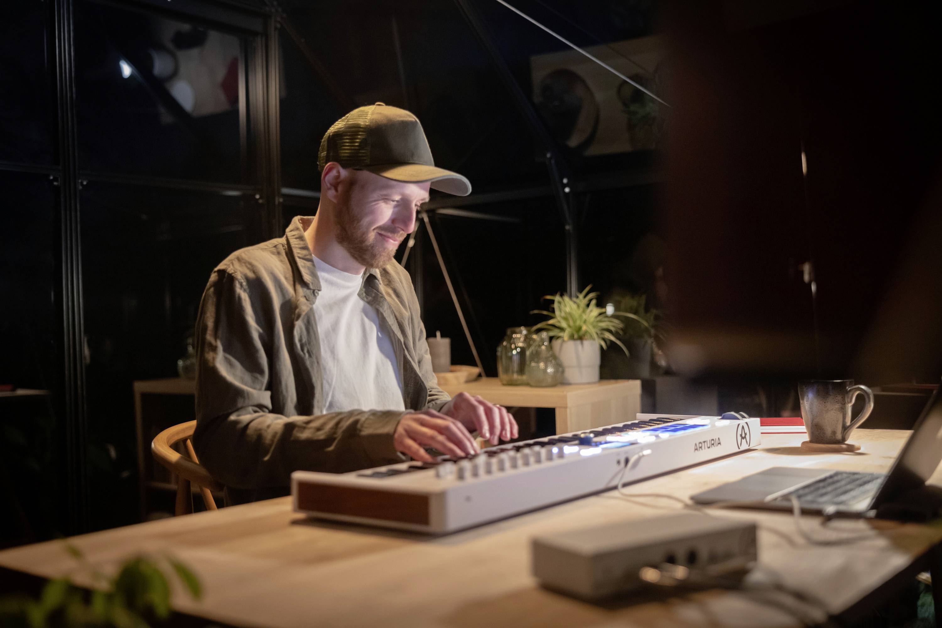 Arturia KeyLab Essential 49 mk3 Keyboard Weiß