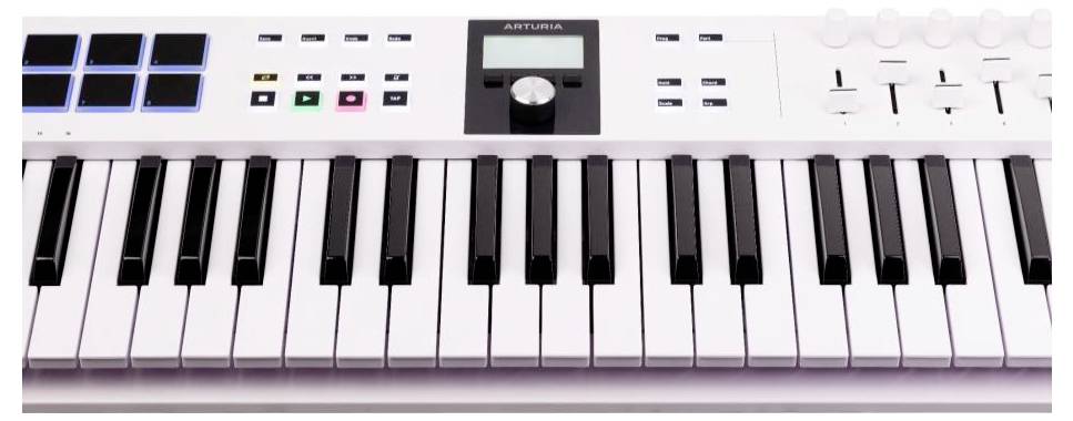 Arturia KeyLab Essential 49 mk3 Keyboard Weiß