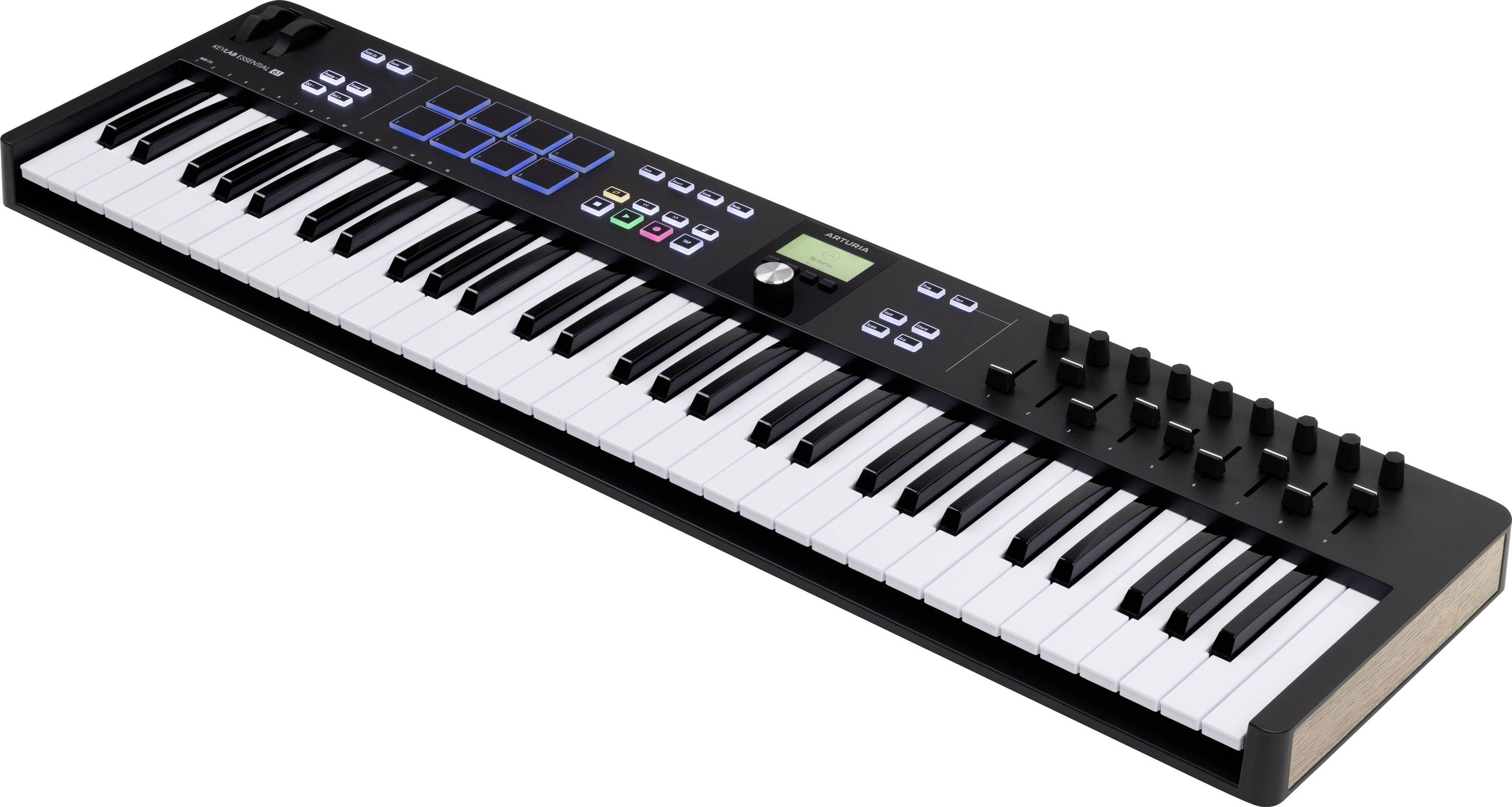 Arturia KeyLab Essential 61 mk3 Keyboard Schwarz