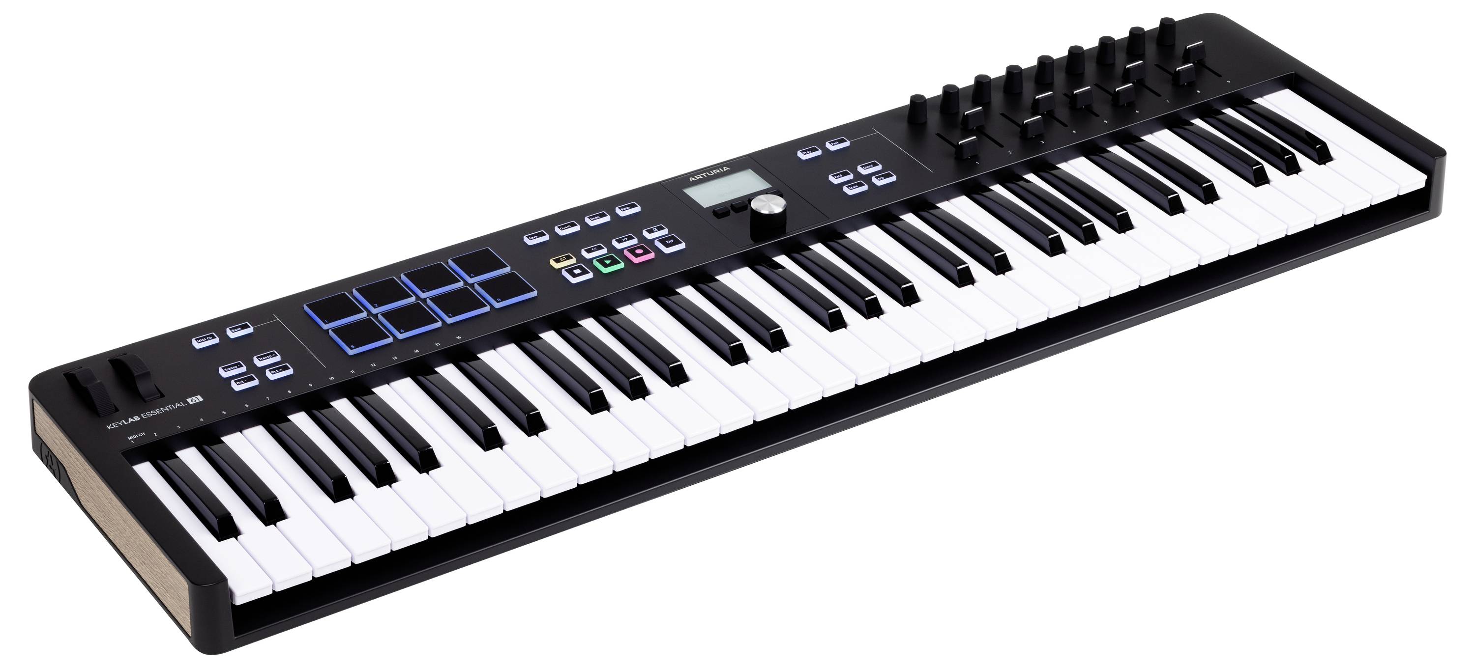 Arturia KeyLab Essential 61 mk3 Keyboard Schwarz